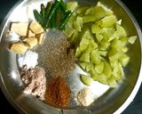 A picture of step 1 of Amla Chutney.