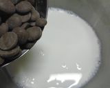 A picture of step 1 of A sip of Awesomeness Peanut Butter Hot Chocolate.