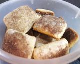 Foto del paso 6 de la receta: Galletitas de Polenta con/sin chocolate🍪🥮🌕