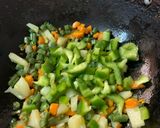 A picture of step 3 of Restaurant style Veg Kolhapuri.