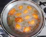 A picture of step 3 of Crispy Corn Pakoda.