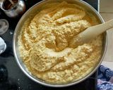 A picture of step 2 of Sun dried Moong daal Vadi.