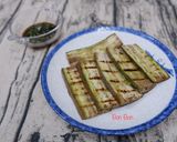 Hình bước làm 3 của món Cà Tím Áp Chảo (Món chay)