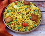 A picture of step 13 of Brinji Rice.