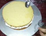 Heart shape cake with cocktail filling recipe step 4 photo