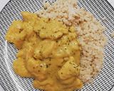 Foto del paso 6 de la receta: Pollo en salsa de curry, mango y coco🥥🥭