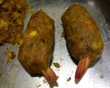 A picture of step 6 of Prawn Chops.