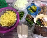 Foto langkah ke 1 dari resep Lotek Khas Padang.