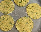 A picture of step 3 of Barley Flour { JAU } Masala Bhakari.