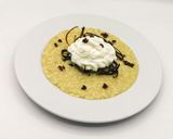 Foto del passaggio 10 della ricetta Risotto Riserva Cascina Alberona con Melanzane, Stracciatella e Guanciale
