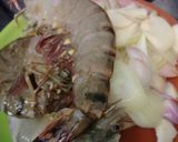 Foto langkah ke 3 dari resep Tumis labu udang galah.