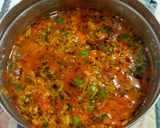 A picture of step 4 of Dahi Tikhari.