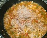 Foto del paso 3 de la receta Arroz con bacalao y pollo, súper rápido