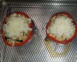 Foto del paso 6 de la receta: Pimientos rellenos vegetarianos en air fryer