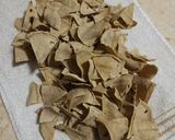 A picture of step 1 of Sweet and Sour “Chinaquiles”.
