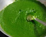 A picture of step 11 of Palak paneer.