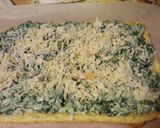 A picture of step 3 of Frittata Roll with Ricotta and Spinach.