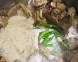 A picture of step 3 of Chicken pulao.