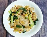 Hình bước làm 6 của món Pad see ew Thái (đơn giản)