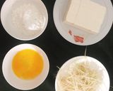 Hình bước làm 2 của món Đậu hũ chiên rơm - 90 ngàn 3 món Chay chanh sả :)