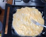 A picture of step 6 of Omelette Célestine.