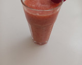 Foto del paso 3 de la receta: Licuado de durazno, frutilla, naranja y pomelo