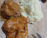 Foto del paso 5 de la receta: Niños envueltos de carne al verdeo con puré
