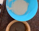 A picture of step 2 of Chocolate idli.