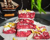 A picture of step 6 of Dragon fruit kalakand.