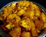 आलू फूलगोभी सब्जी(aloo fulgobhi sabji recipe in hindi) रेसिपी चरण 7 फोटो