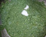 A picture of step 8 of Saag Paneer.