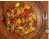 A picture of step 9 of Mango Salsa # Salad contest.