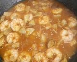 A picture of step 2 of Pasta mare e monti.