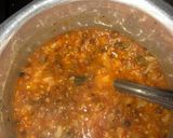 A picture of step 4 of Masoor dal.