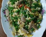 Foto langkah ke 2 dari resep Buncis Telur Orak Arik.