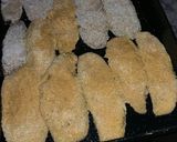Foto del paso 2 de la receta: Milanesa de berenjenas (rebosada con pan o polenta) con arroz