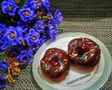A picture of step 8 of Chocolate doughnut.