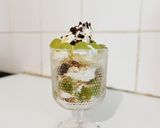 A picture of step 11 of Cotton Candy Grapes Parfait.