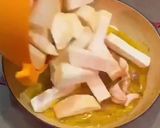 A picture of step 2 of Slow roasted celeriac with Gorgonzola cream.