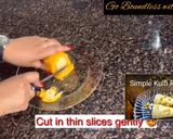 A picture of step 8 of Stuffed Mango Kulfi.