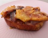 Une image de l'étape 4 de Brioche perdue aux pommes caramélisées et caramel beurre salé.