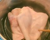 Hình bước làm 1 của món Chả bì giòn dẻo