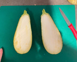 Foto del paso 1 de la receta: Berenjena Rellena