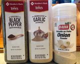 A picture of step 1 of Creamy Salsa Dip.