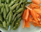 Foto langkah ke 1 dari resep Tumis Buncis Telur Simpel.