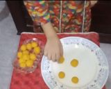 A picture of step 3 of Coconut mango balls.
