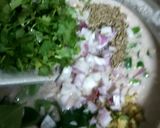 A picture of step 1 of Ragi Dosa.