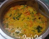 A picture of step 5 of Goan Veg Caldin.