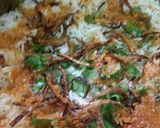 A picture of step 4 of Vegetable Biryani.