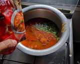 A picture of step 4 of Idli sambar.